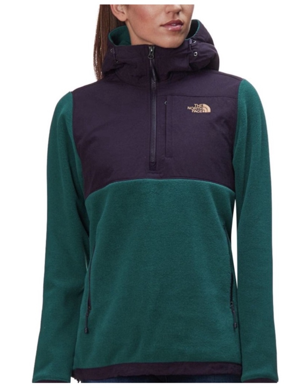 NWOT The North Face Denali Anorak Fleece